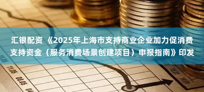 汇银配资 《2025年上海市支持商业企业加力促消费支持资金（服务消费场景创建项目）申报指南》印发